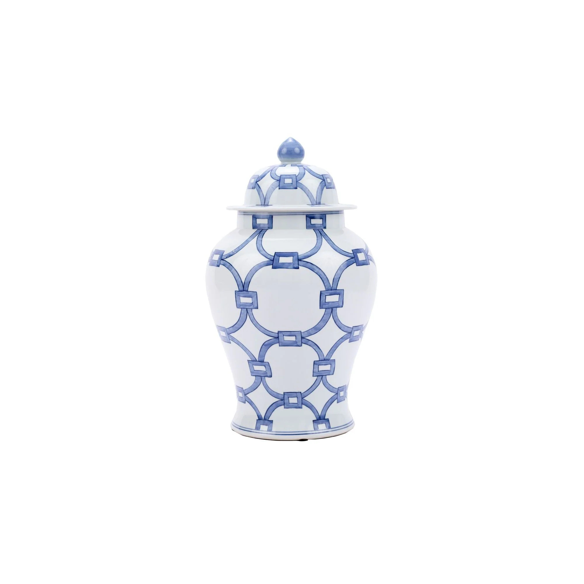 Lover Locks Temple Decorative Jar | Overstock