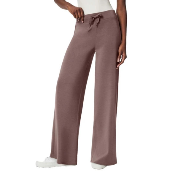 Women's Spanx AirEssentials Wide Leg Pants Large Smoke | Scheels