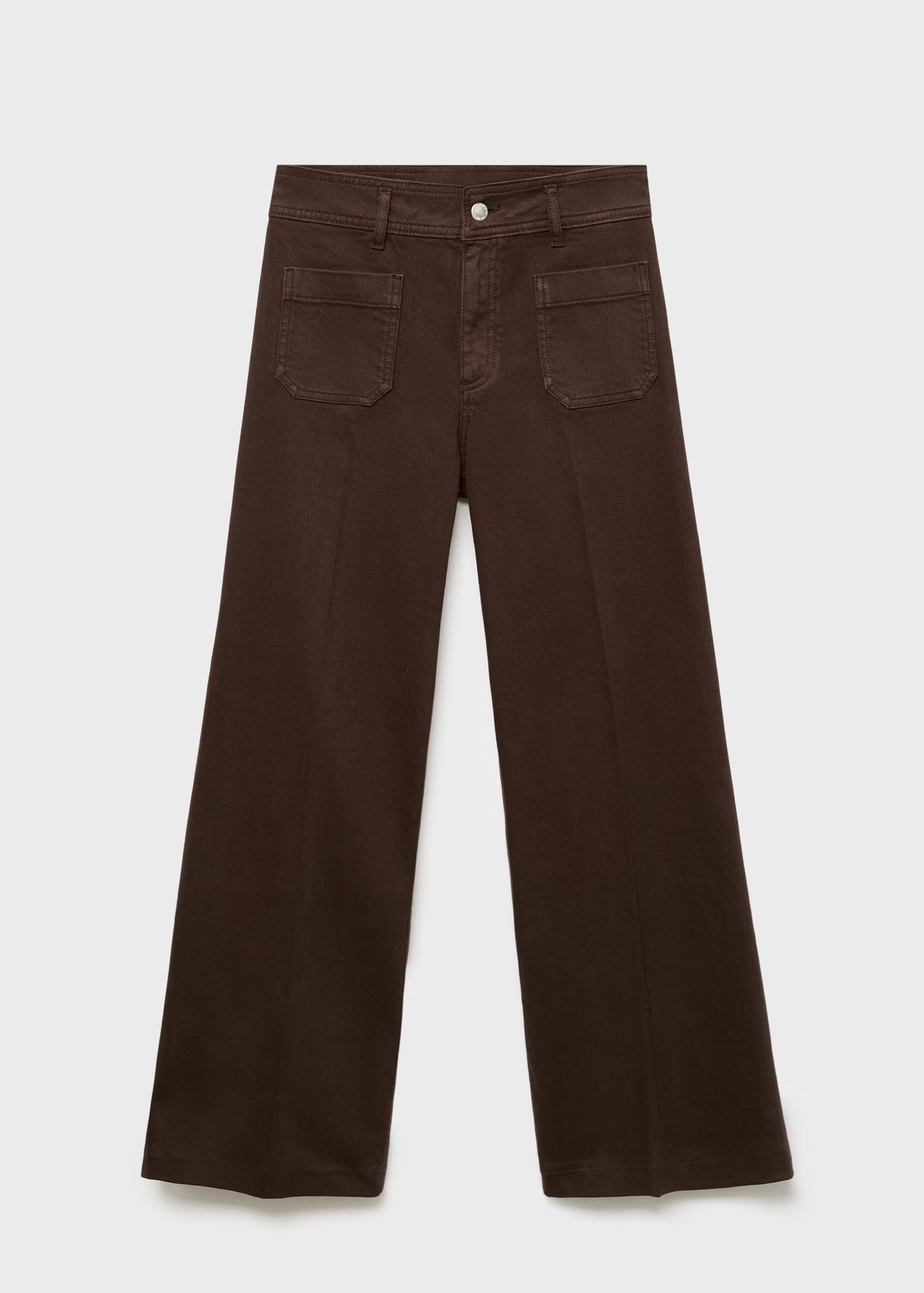 Wide leg jeans with pockets - Women | MANGO United Kingdom | MANGO (UK)