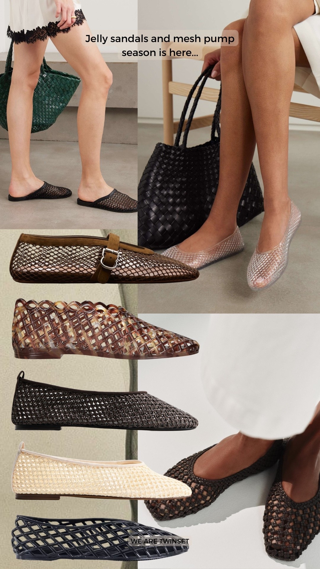 Jelly sandals and mesh pumps season is here... 🤌🤌

 

#LTKshoes #LTKuk #LTKspring