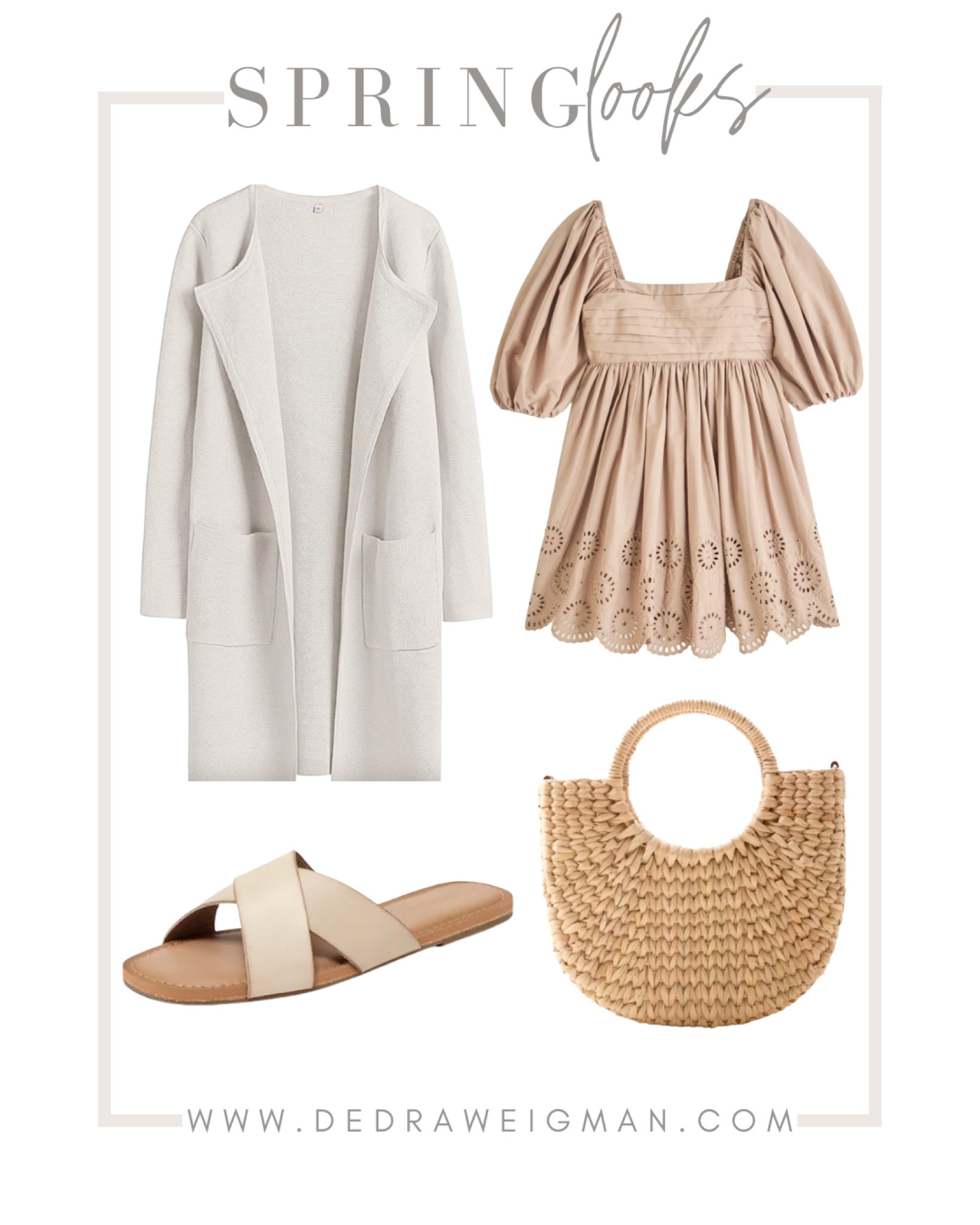 Spring outfit idea! Loving this eyelet dress! 

#springoutfit #vacationoutfit #dress 

#LTKstyletip #LTKSale #LTKFind