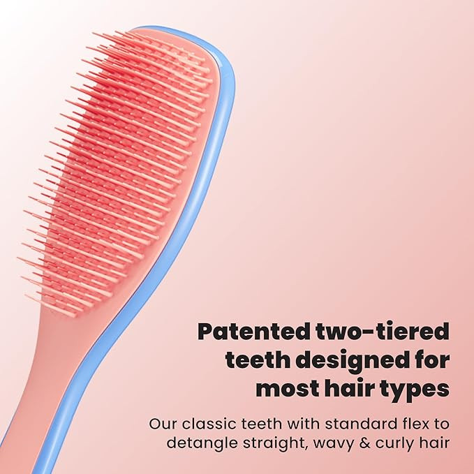 Tangle Teezer Ultimate Detangler Brush for Wet & Dry Hair, Eliminates Knots & Reduces Breakage fo... | Amazon (US)