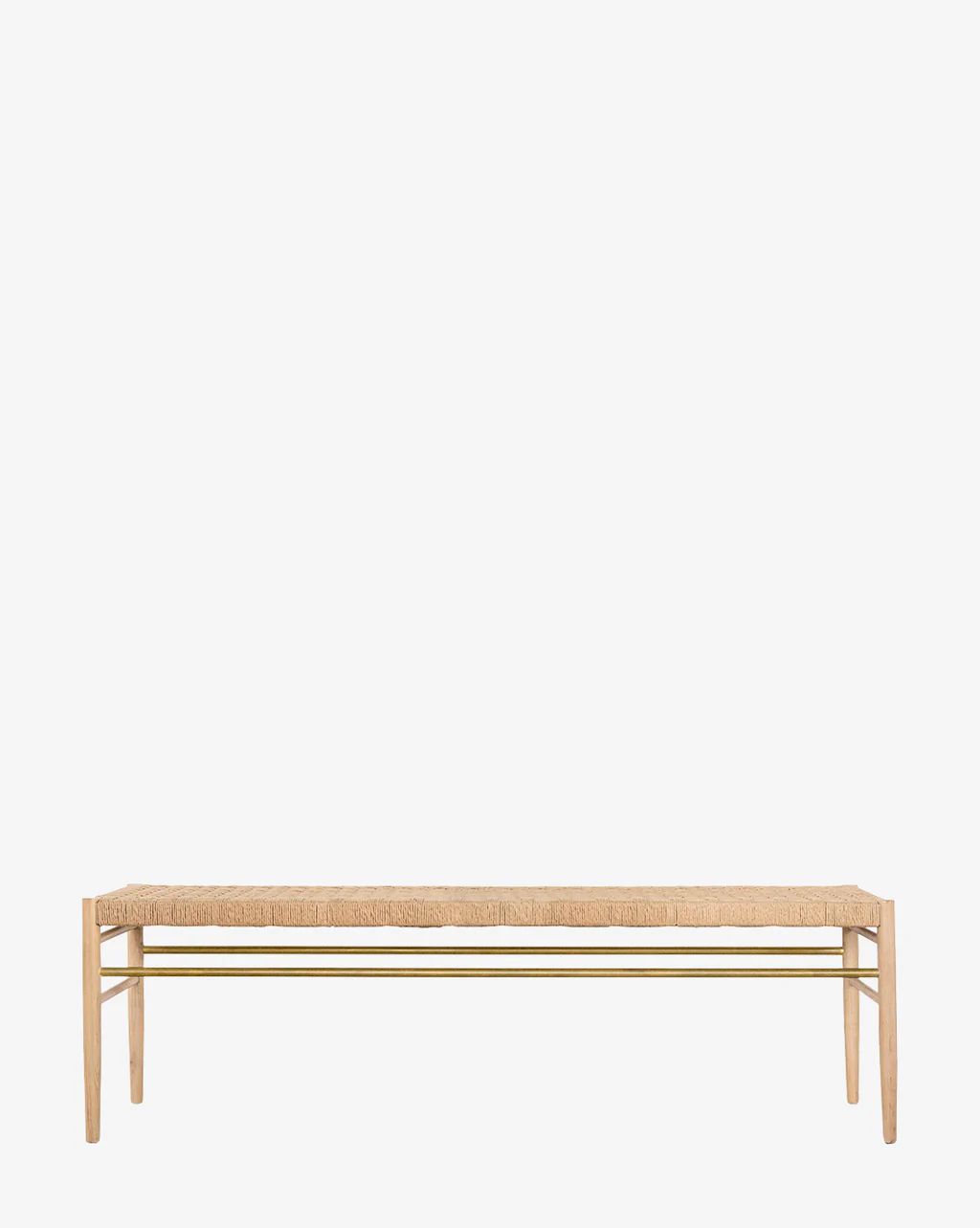 Eloise Woven Bench | McGee & Co.