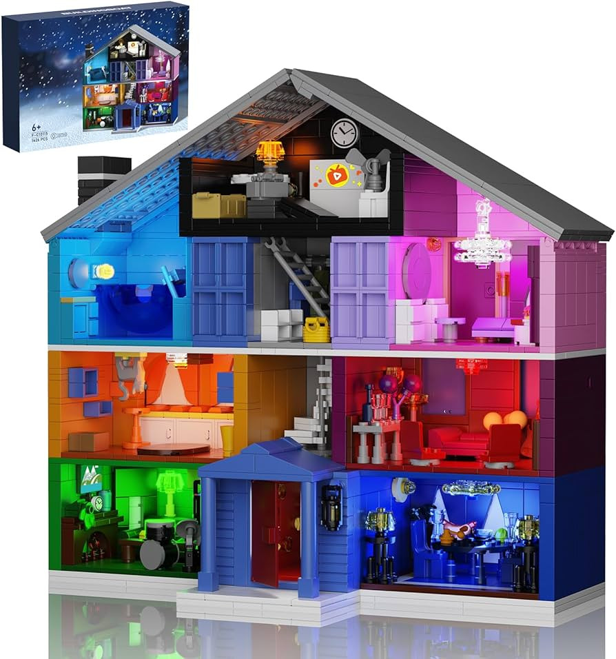 Star House Building Set, Star House Toy Model Compatible with Lego, Christmas and Birthday Gifts ... | Amazon (US)
