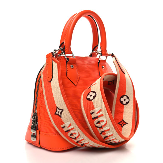 Epi Jacquard Alma BB Orange | FASHIONPHILE (US)