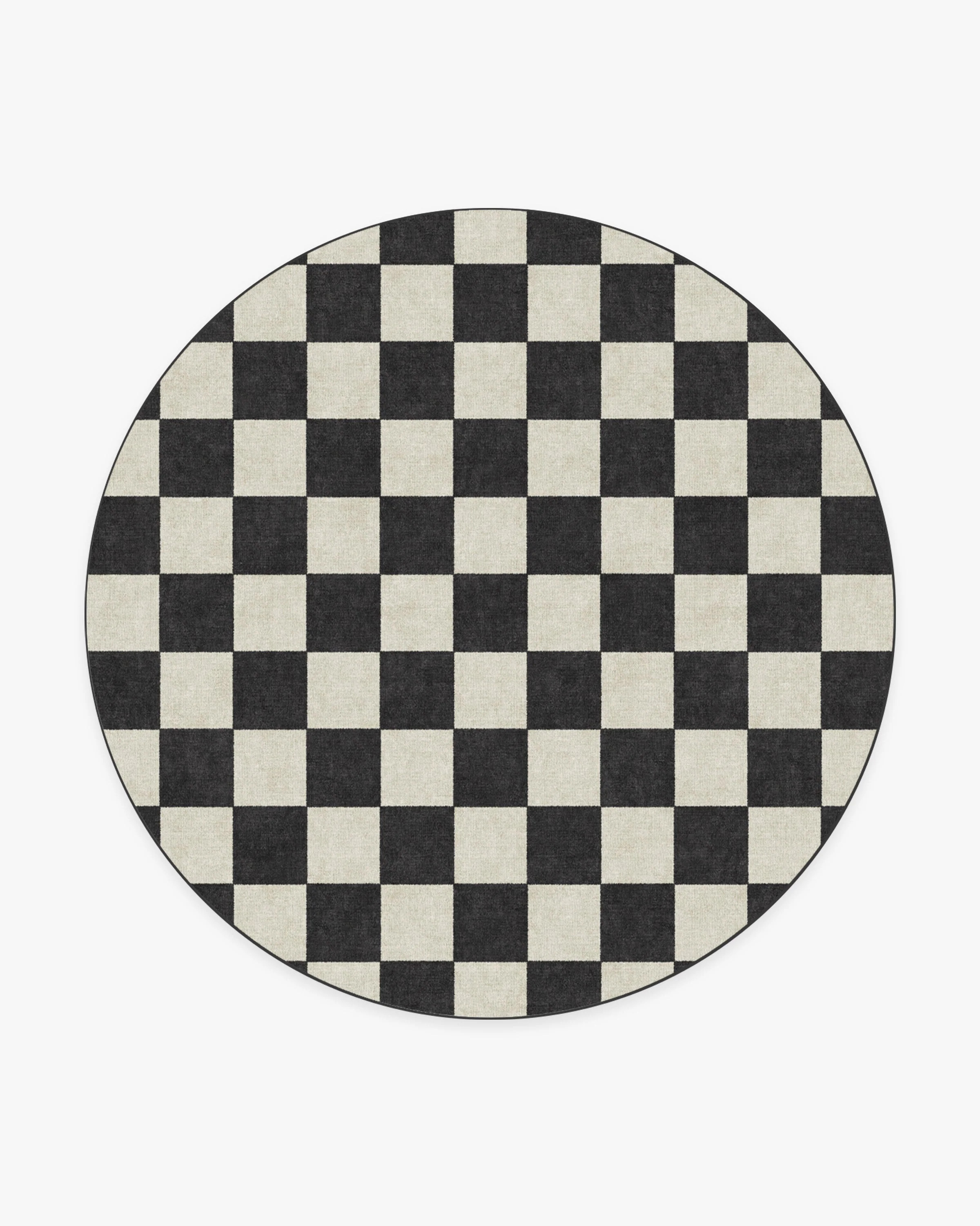 Jaque Checkered Black Tufted Rug | Ruggable