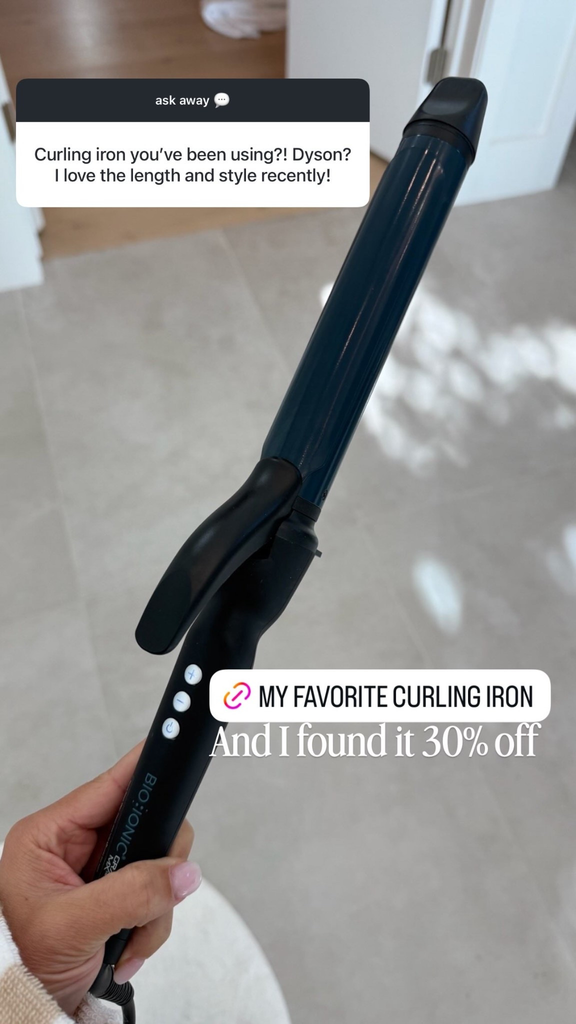My favorite curling iron! And I found it 30% off

#LTKOver40 #LTKSaleAlert #LTKBeauty