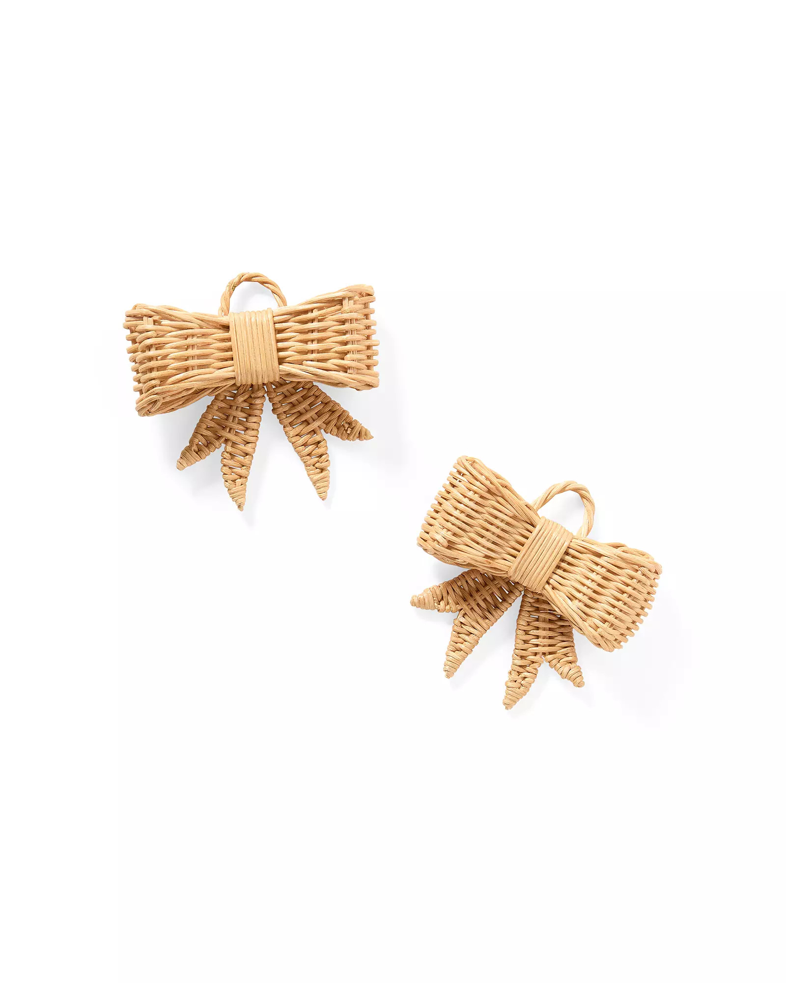 Decorative Wicker Bow (Set of 2) | Serena and Lily