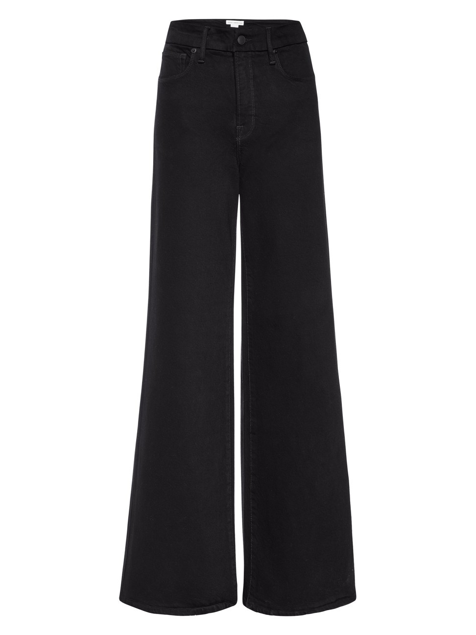 Women's Soft Tech Good Waist Palazzo Jeans - Black - Size 10 | Saks Fifth Avenue
