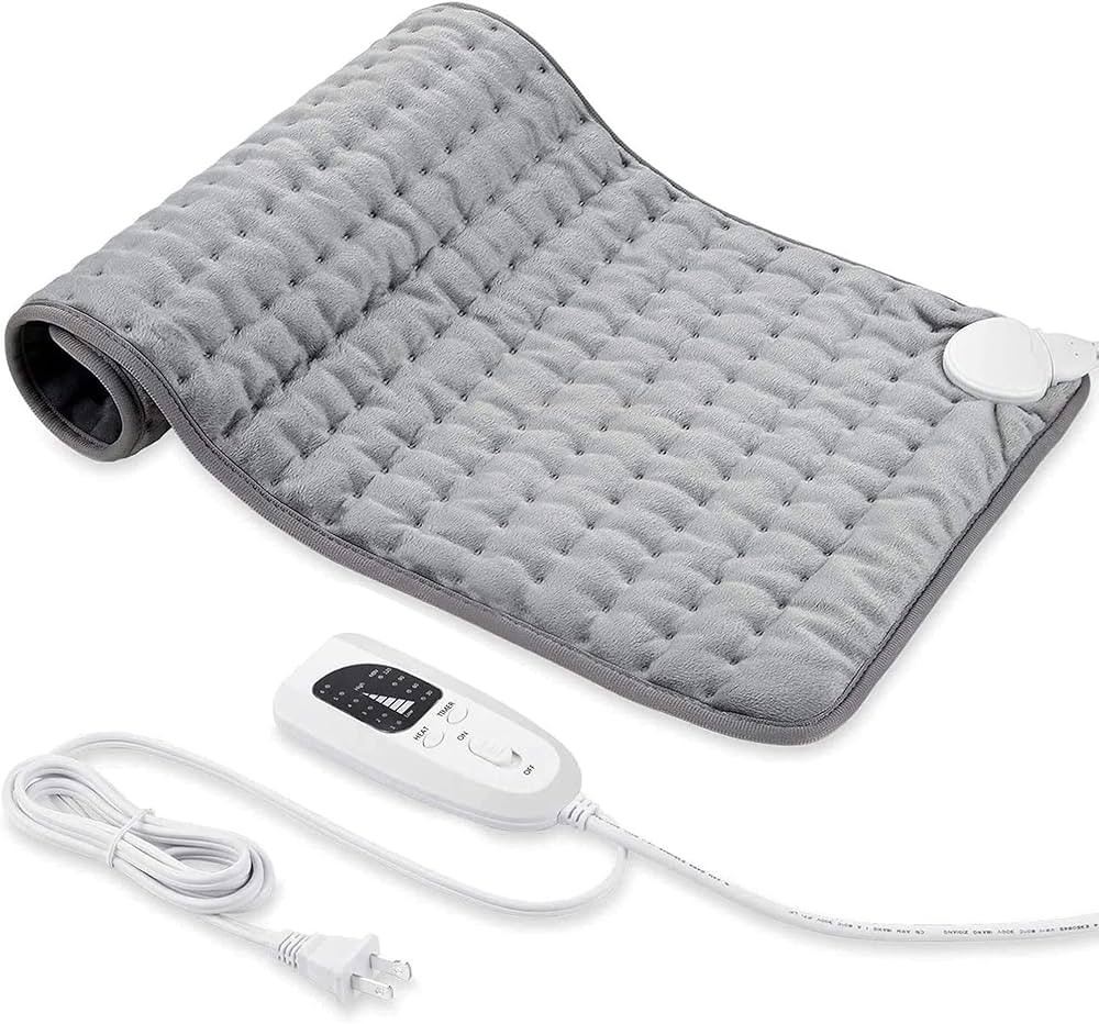 Heating Pad, Electric Heating Pad for Dry & Moist Heat, Electric Heat Pad with Multiple Temp & Ti... | Amazon (CA)
