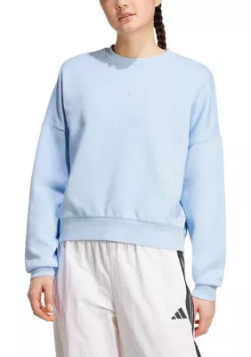 adidas Women's Essentials Small Logo Feelcozy Sweatshirt | Belk
