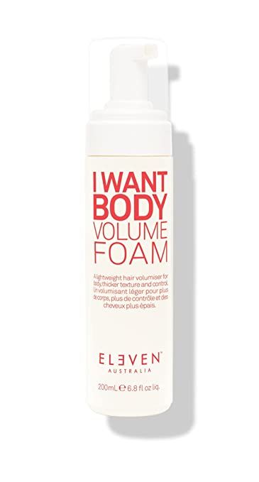 ELEVEN AUSTRALIA I Want Body Volume Foam Perfect Pre-Styler for Fine Hair - 6.7 Fl Oz | Amazon (US)