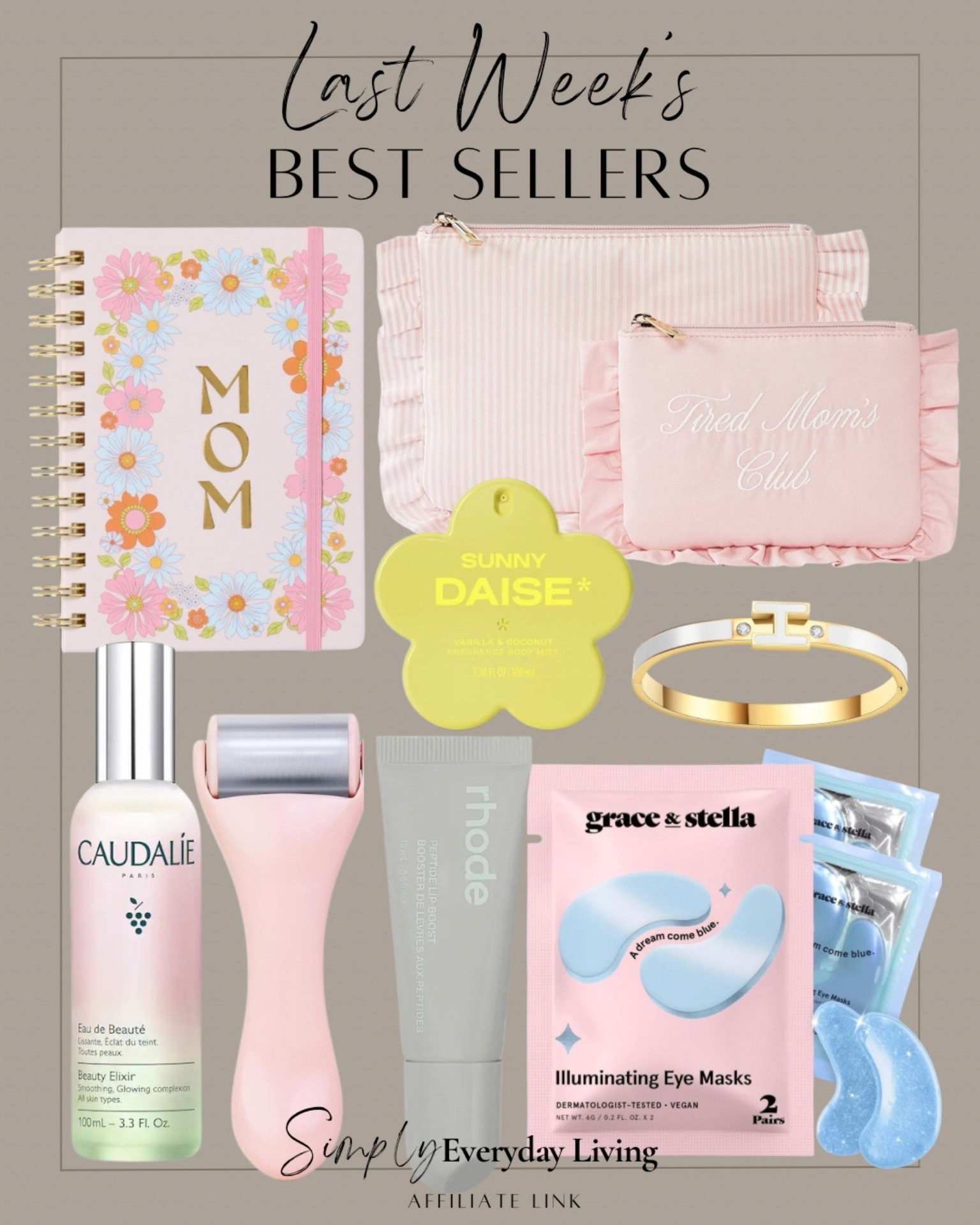 Last weeks best sellers