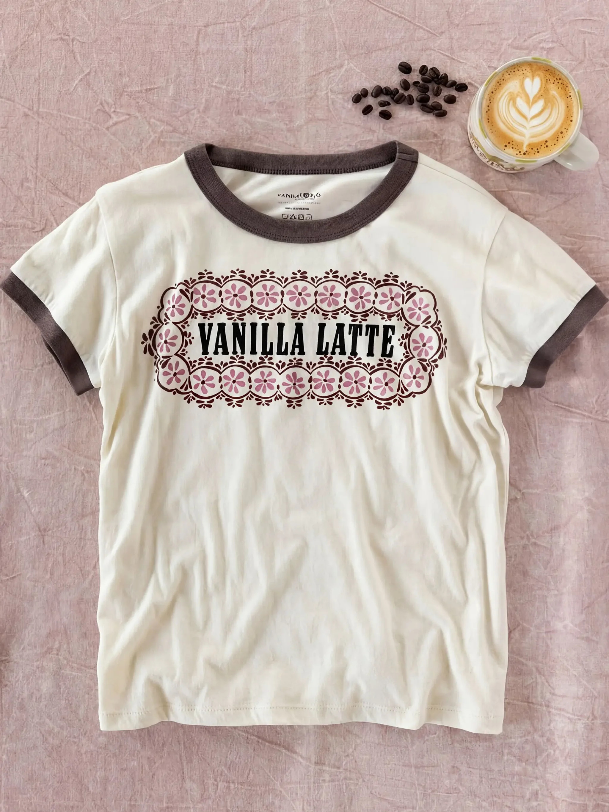 Ringer Cotton Baby Tee | Natural Life