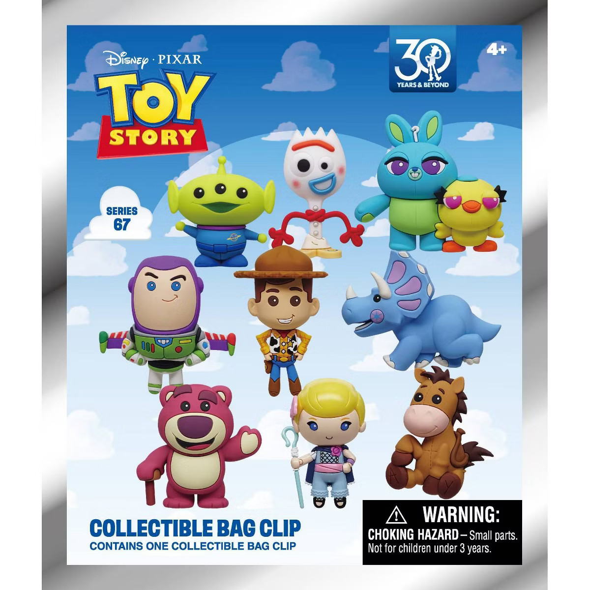 Monogram International EC 6 Bag Clip Toy Story 30th Anniversary Figure | Target