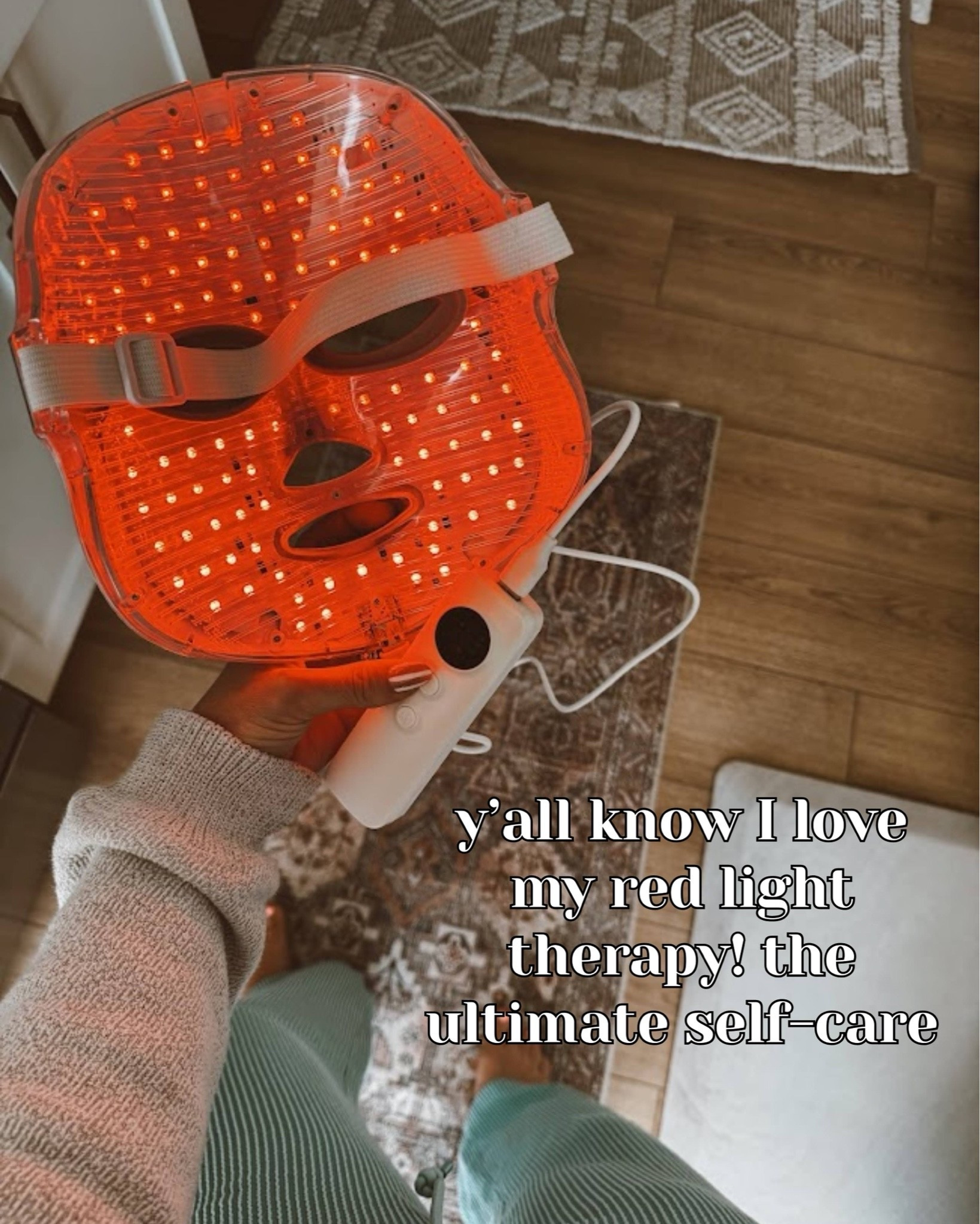 I’ll never stop talking about this red light therapy mask! Sooo good

#LTKselfcare #LTKmomlife #LTKmorningroutine
