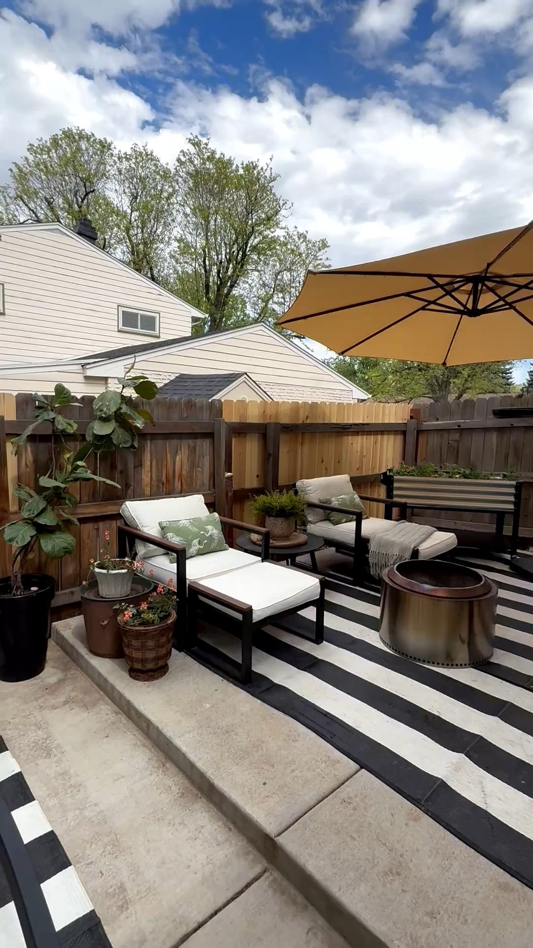 The patio is officially ready for the season. ☀️ Bringing a vintage modern feel outdoors is all about balance. I paired high-quality, clean-lined modern furniture with carefully sourced, weathered accents to create a curated extension of the indoor living space.
Shop the exact modern pieces and similar vintage-inspired finds over on my LTK.

#LTKhome #LTKOutdoors #vintagemodern #patiodesign #outdoorliving #curatedhome

#LTKmomlife #LTKdayinmylife #LTKHome