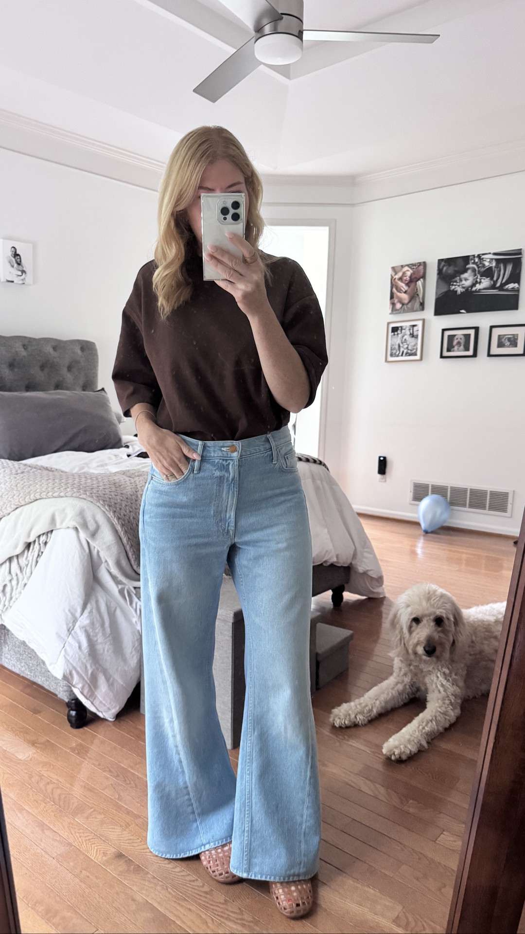 If you don’t love shorts in the summer, then this denim is for you! Super lightweight fabric with just a little bit of drape to make them airy. Ultra flattering on most, versatile for casual or when you need an elevated jean, the greatest color -a fresh light blue denim.

True to size or size down of you like your jeans to be a little more fitted. Comes in a petite - or a “lil” if you are 5’3 or under and I can almost promise you are going to love them.

#LTKdayinmylife #LTKootd