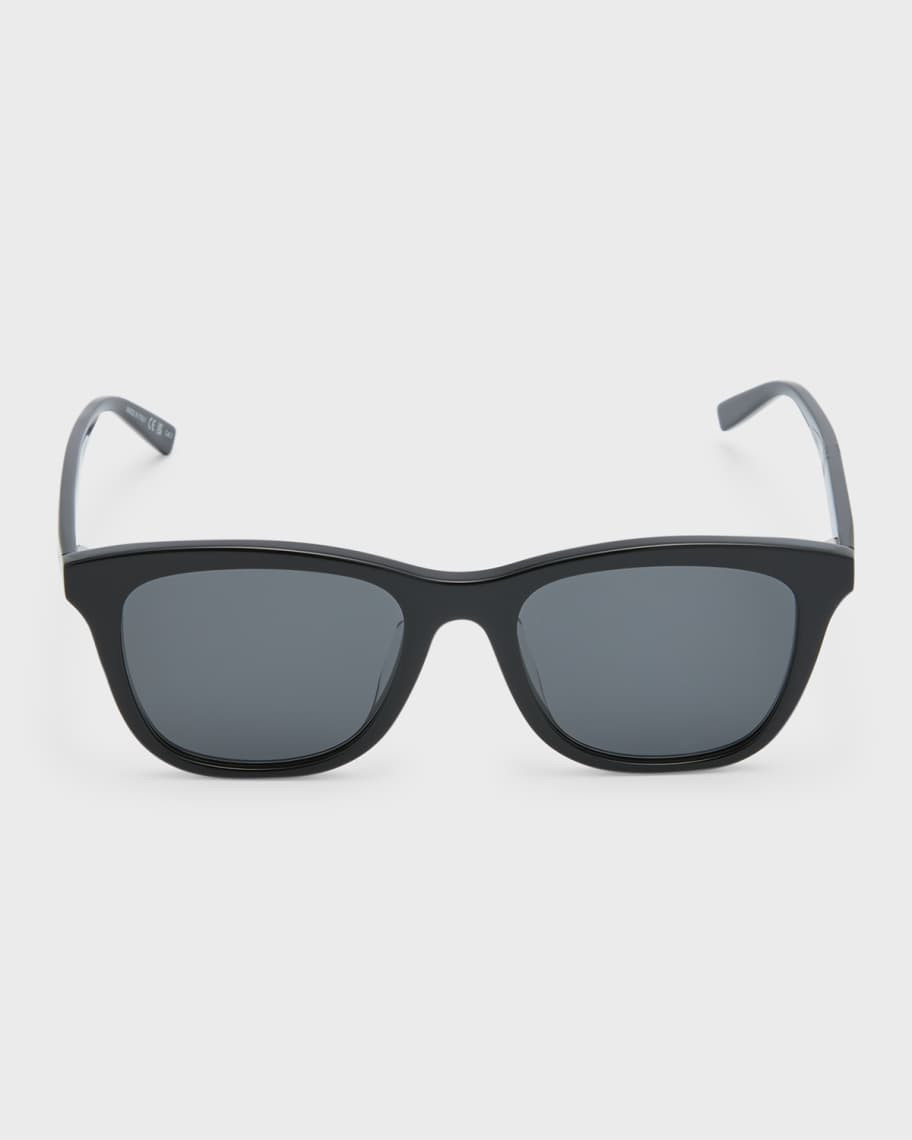 Logo Square Acetate Sunglasses | Neiman Marcus