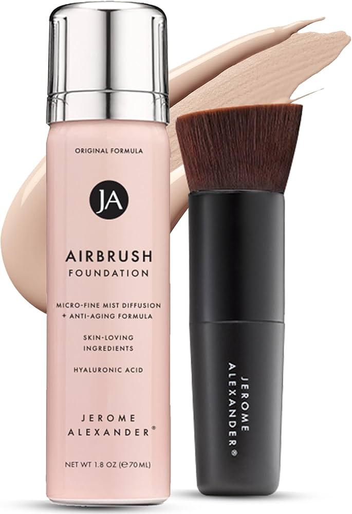 Jerome Alexander MagicMinerals AirBrush Foundation – 2 Piece Set with Airbrush Foundation and K... | Amazon (US)