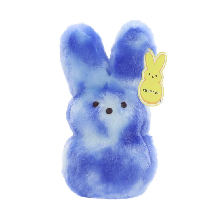 PEEPS® Blue Tie-Dye Bunny 9-Inch Plush Toy | Walmart (US)
