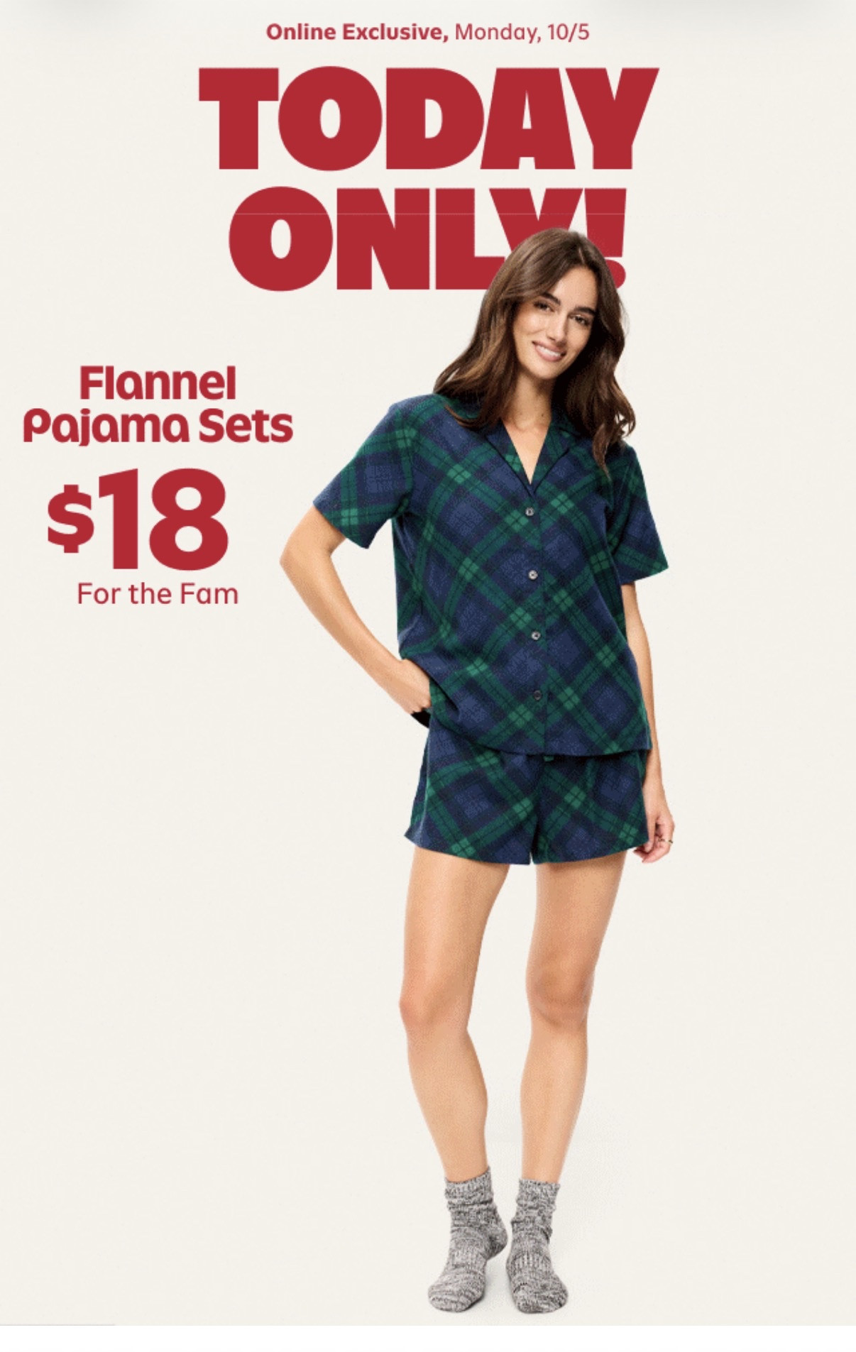 OLD NAVY DEAL OF THE DAY! 🎄🎅🏽❤️

BABY, $18 FLANNEL CHRISTMAS PAJAMAS?! 😍🔥

You KNOW I’m stocking up! Old Navy has the CUTEST flannel Christmas pajamas for just $18 and they have options for the whole family! 👨‍👩‍👧‍👦🎄

I linked my favorites on my LTK! 🛍️

#OldNavy #ChristmasPajamas #FamilyPajamas #LTKFinds

#LTKSeasonal #LTKSaleAlert #LTKselfcare