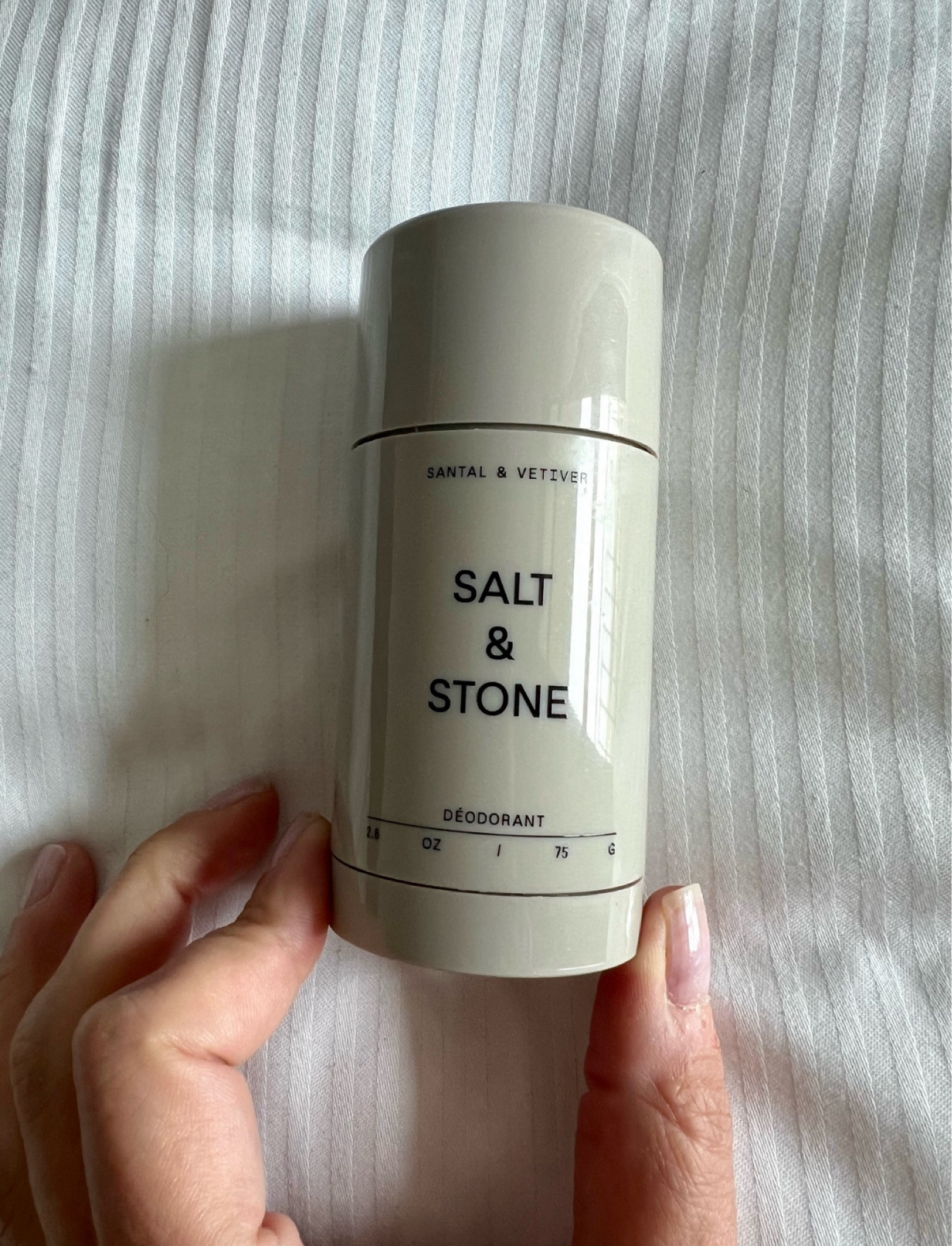 Deodorant . I’m obsessed w/ this natural deodorant! I’ve never found an aluminum free deodorant that works until this. I love it! The scent is sophisticated and the ingredients can’t be beaten for your skin. Trying the black rose and oud next! Made to deliver 24hr protection and this lives up to the hype. #naturaldeoderant #deoderant #saltandstone #beauty 

#LTKActive #LTKfindsunder50 #LTKbeauty
