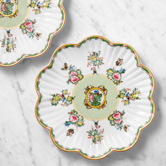 Famille Rose Scalloped Salad Plates | Williams-Sonoma