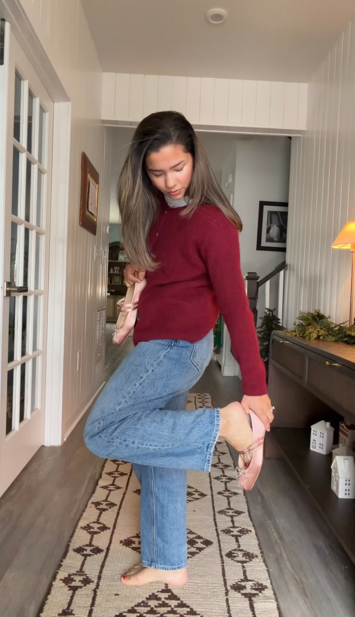 Casual outfit ❤️ 

Petite friendly 
Petite denim
Mom outfit 