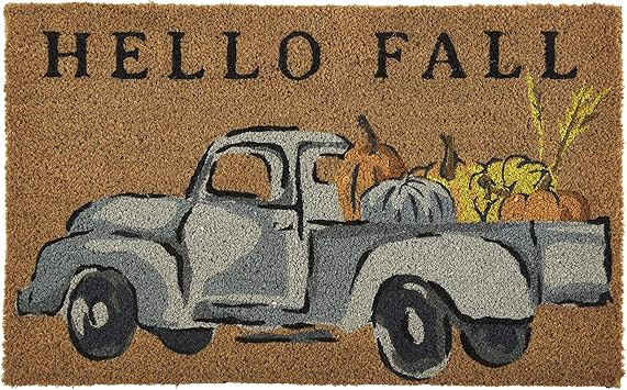 Mud Pie Coir Hello Fall Doormat | Amazon (US)