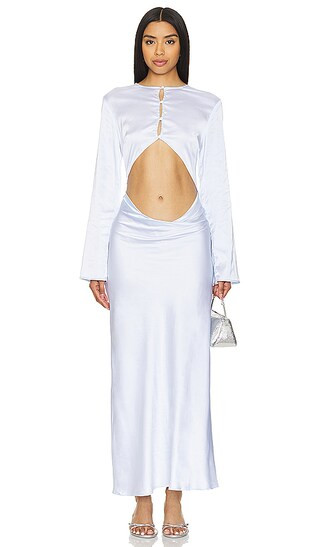 Amelie Dress in Powder Blue | Revolve Clothing (Global)