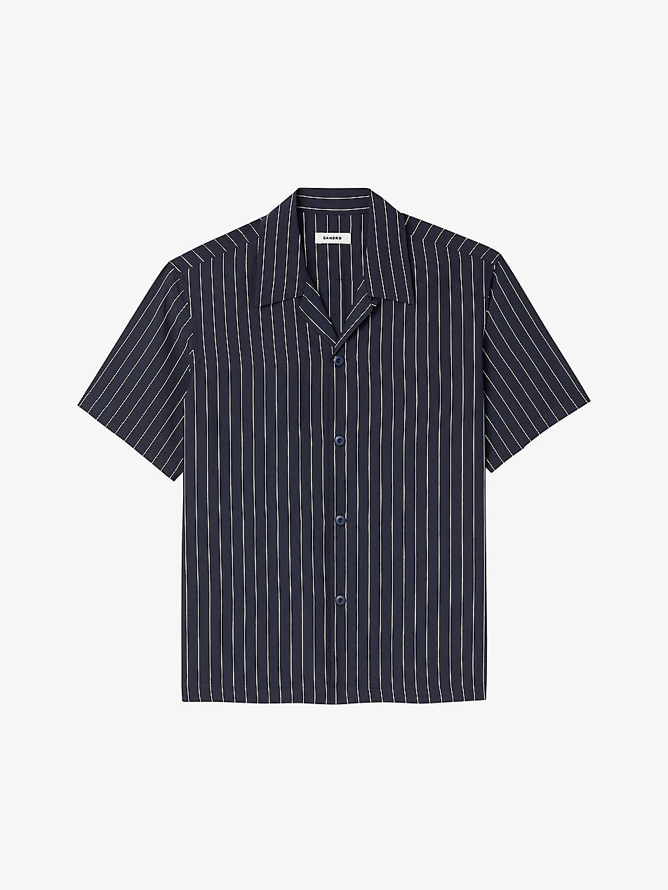 Vita camp-collar relaxed-fit woven shirt | Selfridges