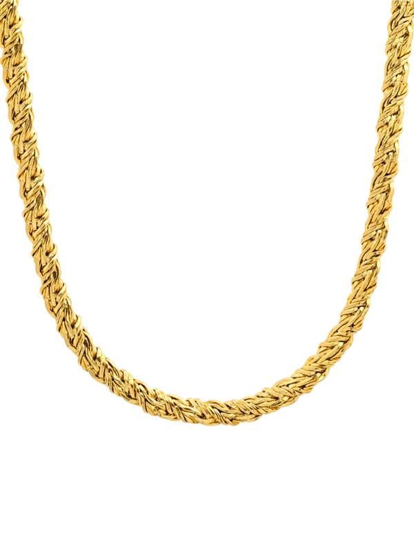 18K Goldplated Chain Necklace | Saks Fifth Avenue OFF 5TH (Pmt risk)