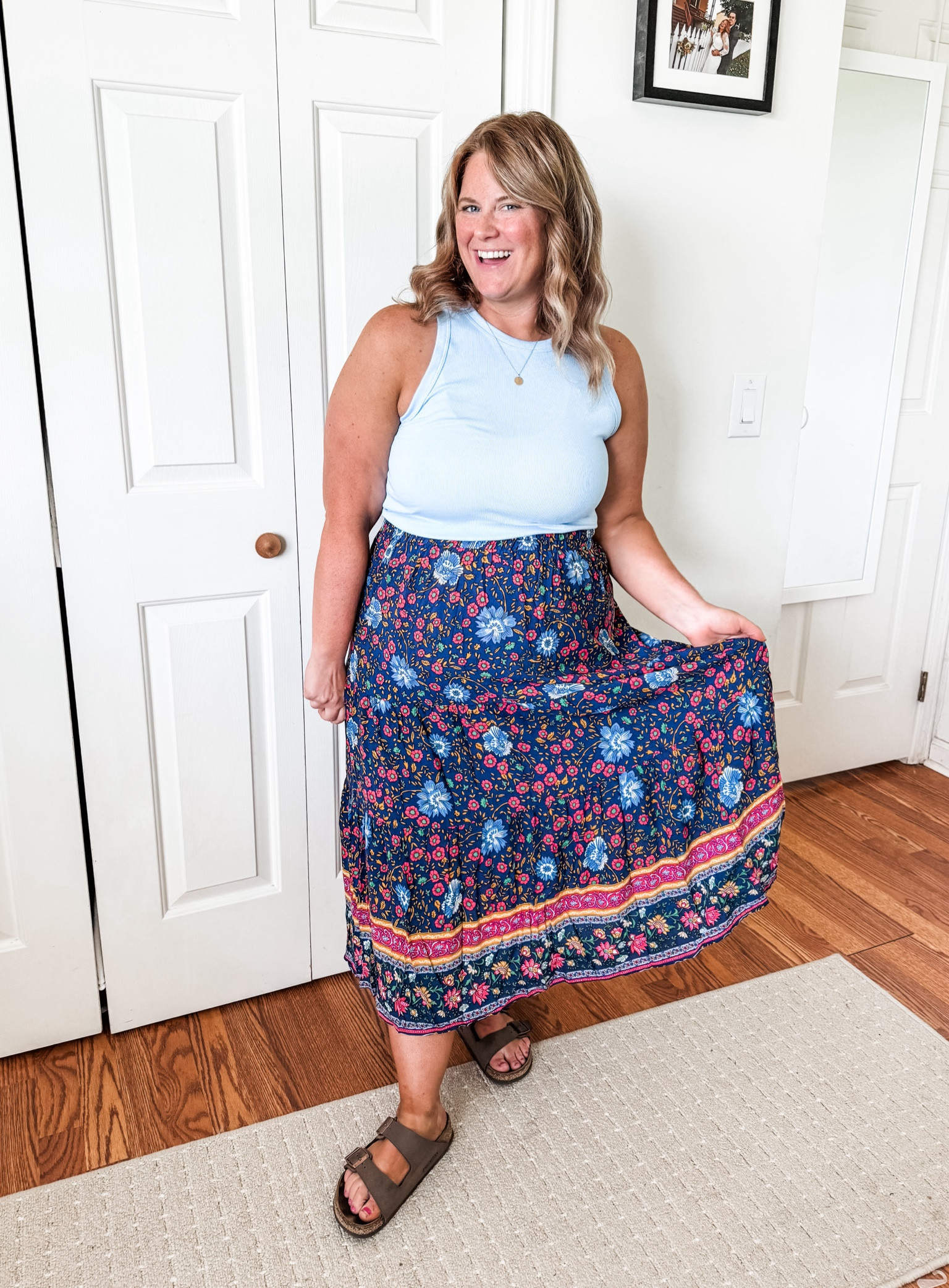 Skirt is on sale for around $25 today!  Perfect teacher outfit! 

#LTKMidsize #LTKSaleAlert #LTKSeasonal
