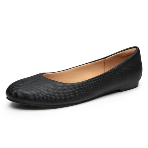 Trary Black Flats, Black Ballet Flats, Women's Flats, Flats Shoes Women Dressy Comfortable, Black, Size 11 | Amazon (US)