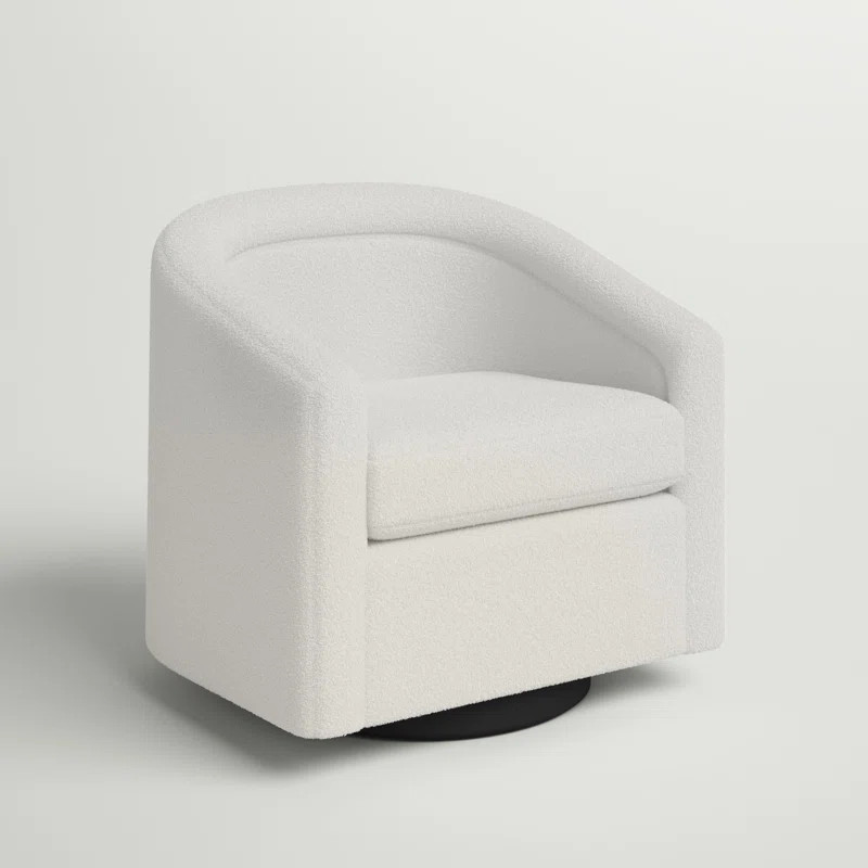 Kiersten 31.5'' Wide Swivel Barrel Chair | Wayfair North America
