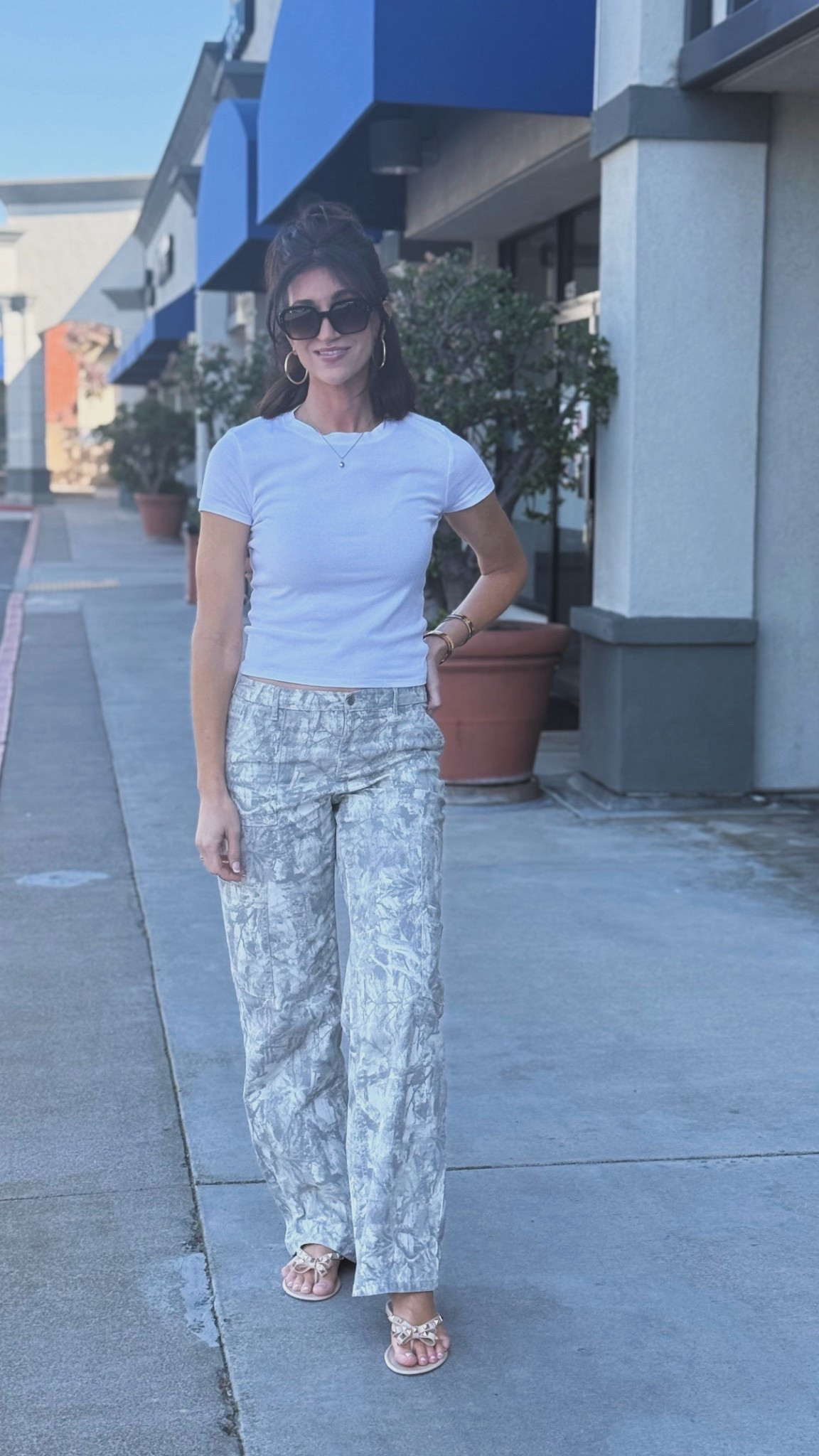 Wearing a small long in the pants and small in the tee. cute little day look! 

#LTKSeasonal #LTKootd #LTKTall