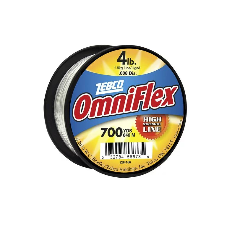 Zebco Omniflex Monofilament Fishing Line, 4-Pound Tested | Walmart (US)