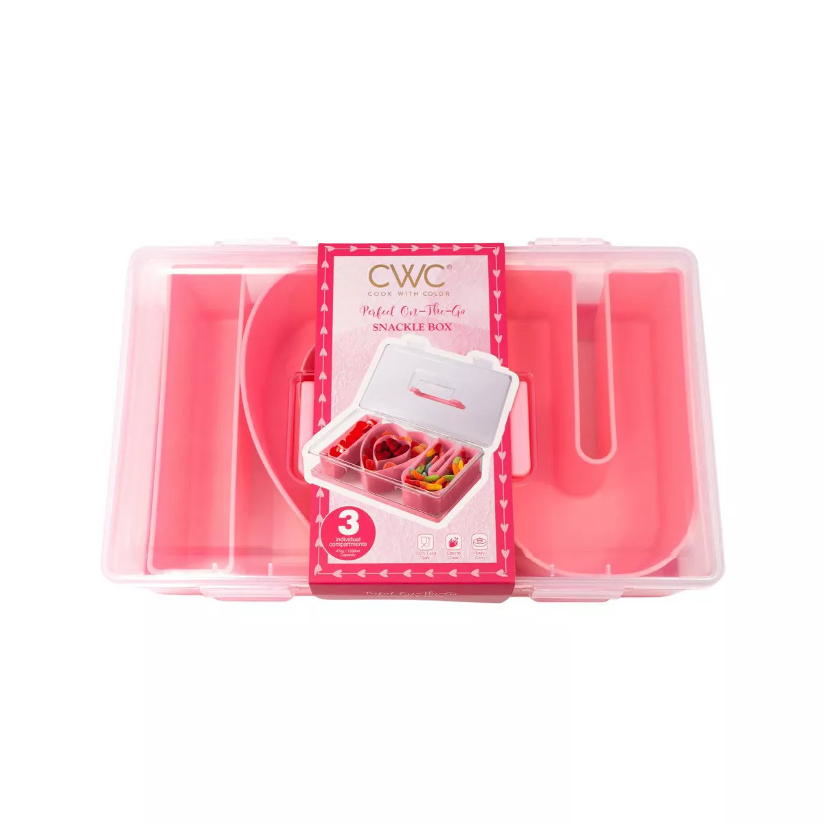 Cook With Color Valentine Snacklebox | Target