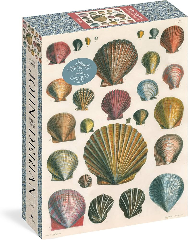 John Derian Paper Goods: Shells 1,000-Piece Puzzle | Amazon (US)