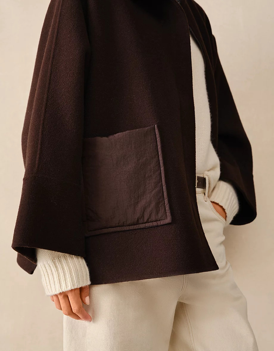 Funnel Collar Jacket | The White Company UK & ROW