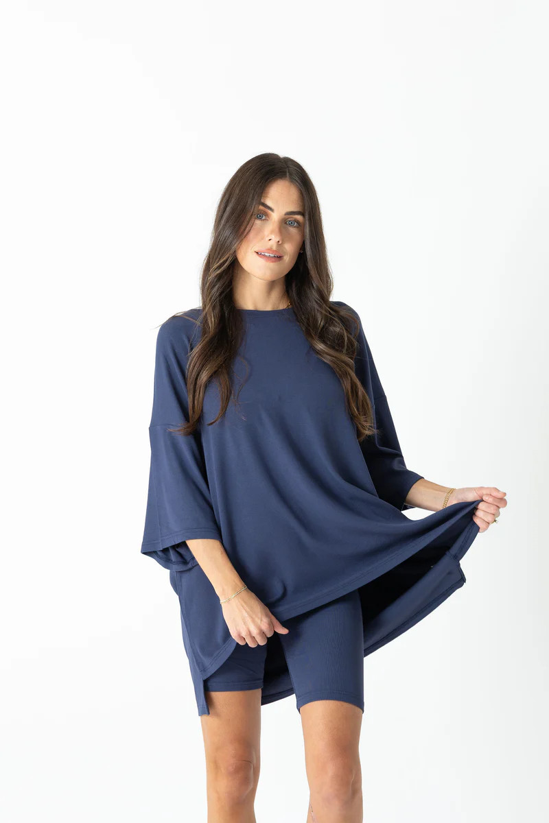 All Weekend Long Set Navy | The Foxy Kind