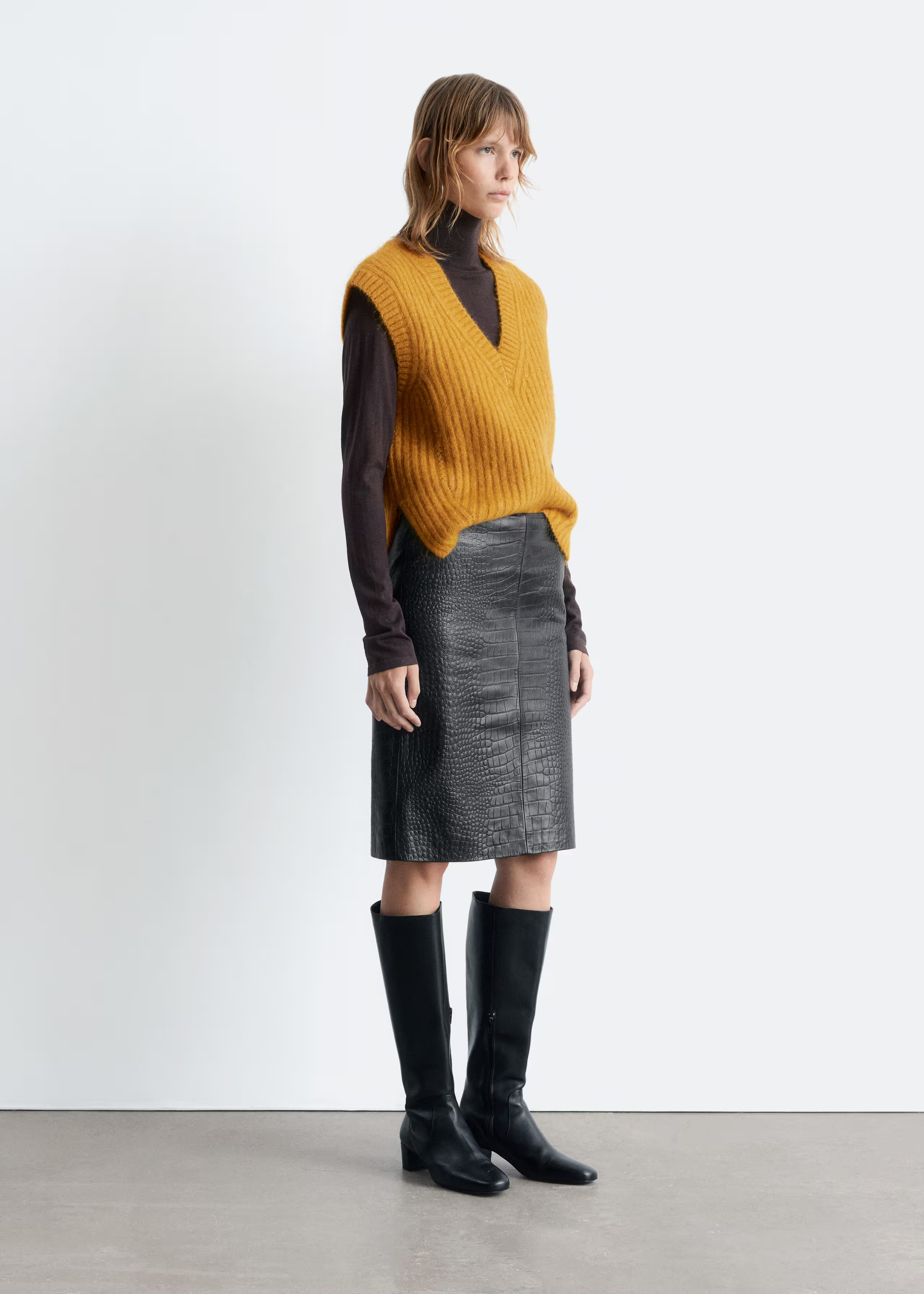 Satin Midi Skirt | & Other Stories - US