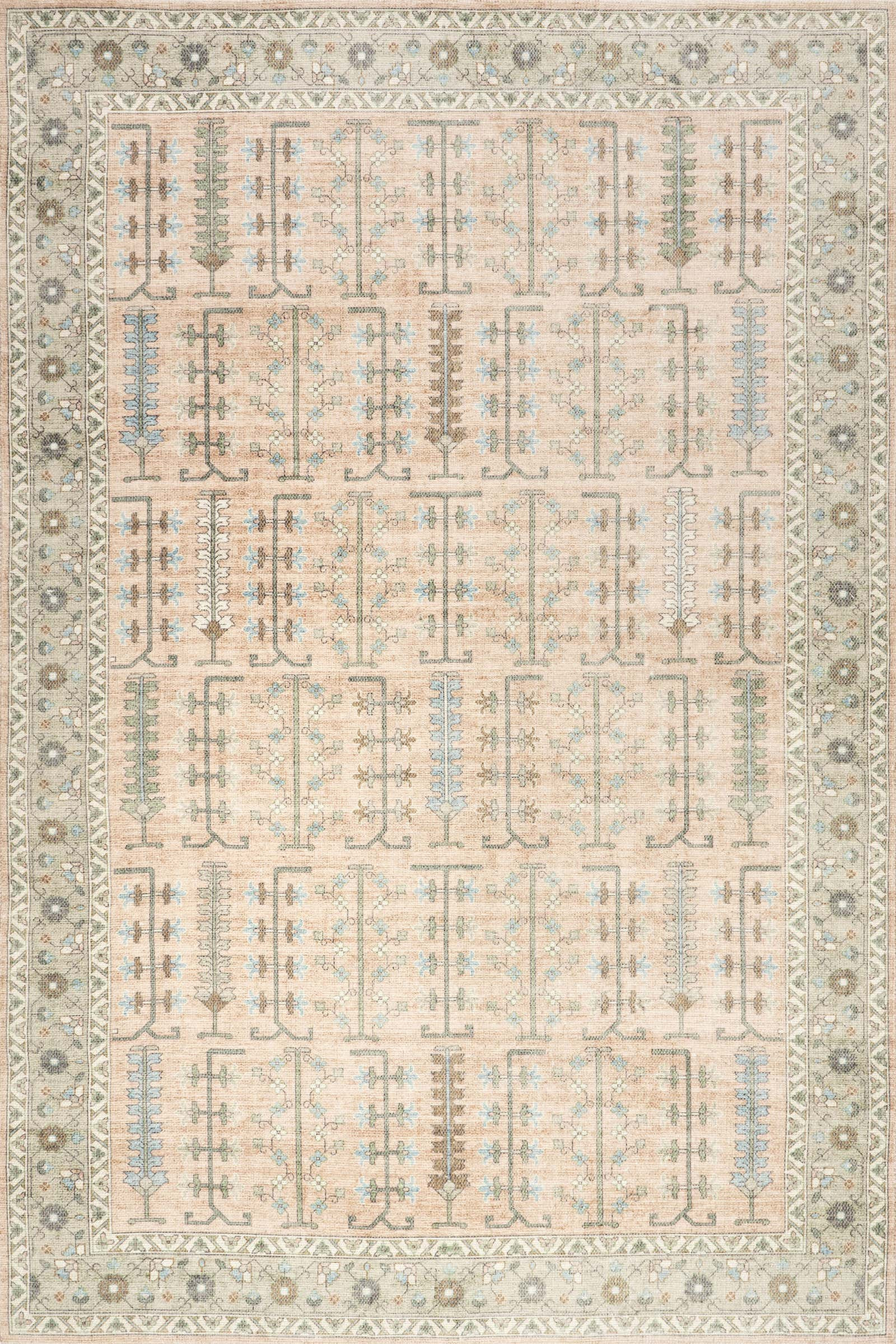 Color: PeachMythic Wool and Cotton Rug | Peach Peach swatchShape: RectangleRectangleRunnerSize: 7... | Rugs USA