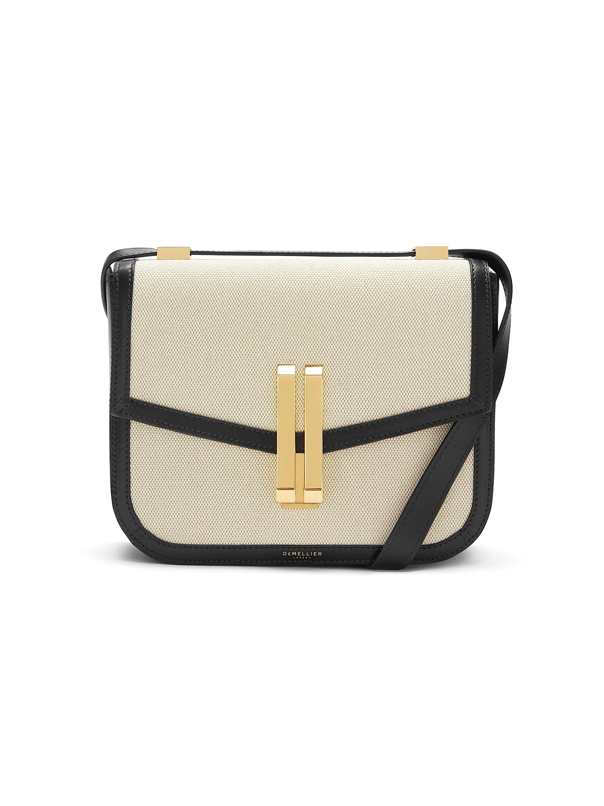 DeMellier Vancouver Leather-Canvas Crossbody Bag | Saks Fifth Avenue | Saks Fifth Avenue