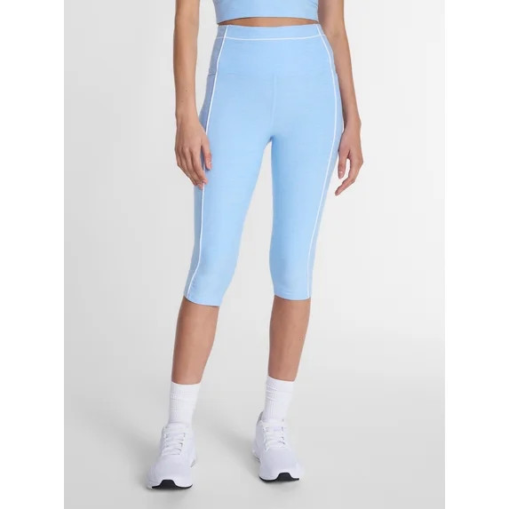 Athletic Works Women's and Women's Plus ButterCore Compression Capris, Sizes XS-4X | Walmart (US)
