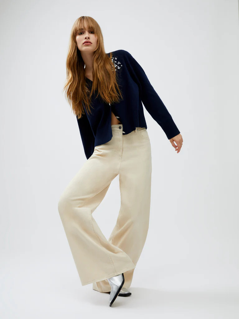 Denver Denim Relaxed Wide Leg Jeans | French Connection (UK)