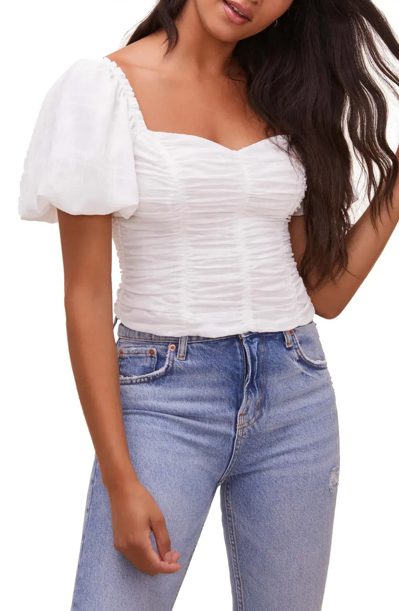 Tenley Puff Sleeve Top | Nordstrom