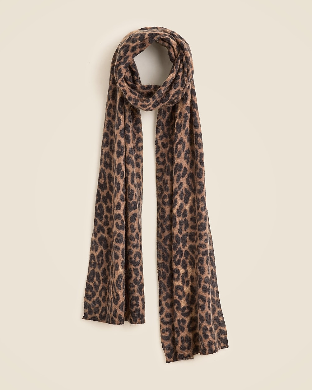 Brushed cashmere scarf in stripe | J. Crew US