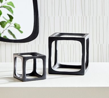 Cube Sculptures - Set of 2 | Pottery Barn (US)